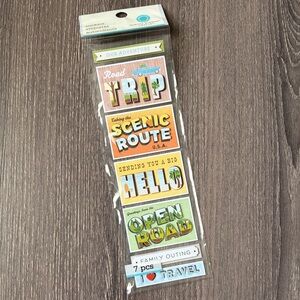 ❤️$7 Martha Stewart Crafts Postcard Stickers